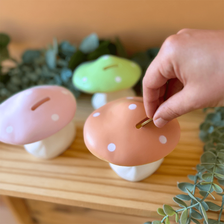 Tirelire - Champignon Rose - Egmont Toys 2