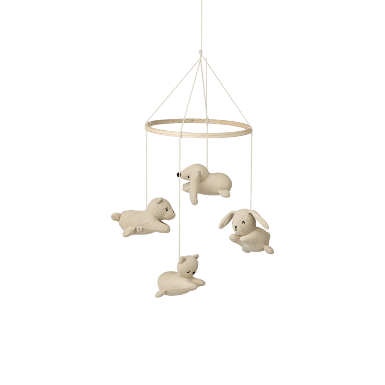 mobile liewood animaux sable