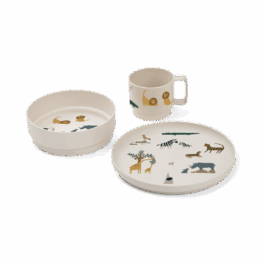 set vaisselle remco animaux tous ensemble liewood