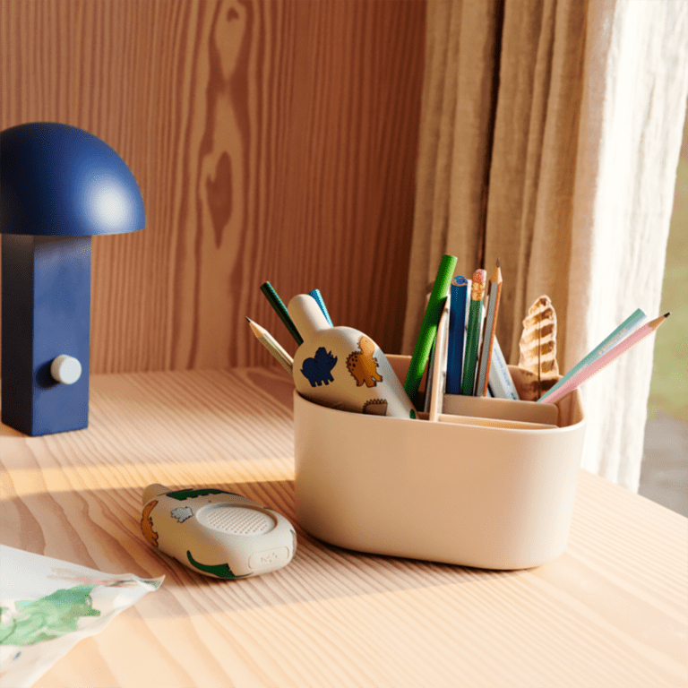 paire de talkie walkie Nael dinosaures Liewood mise en situation