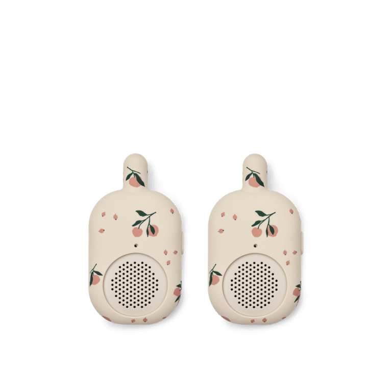 paire de talkie walkie Nael pêches Liewood fond blanc