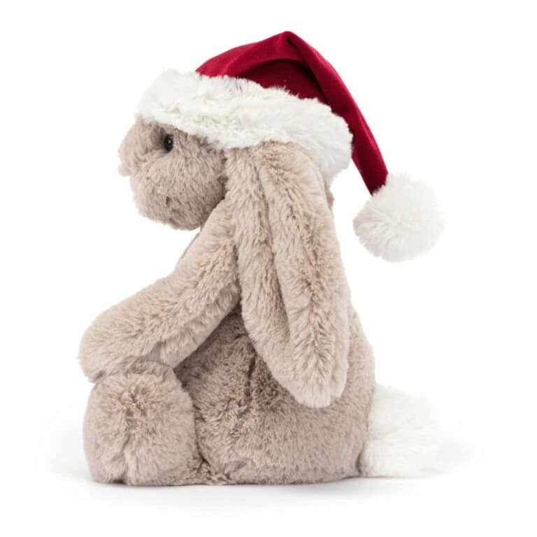 Doudou lapin Noël jellycat