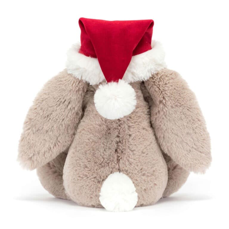 Doudou lapin Noël jellycat