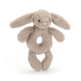 Doudou Hochet Lapin Beige - Jellycat 1