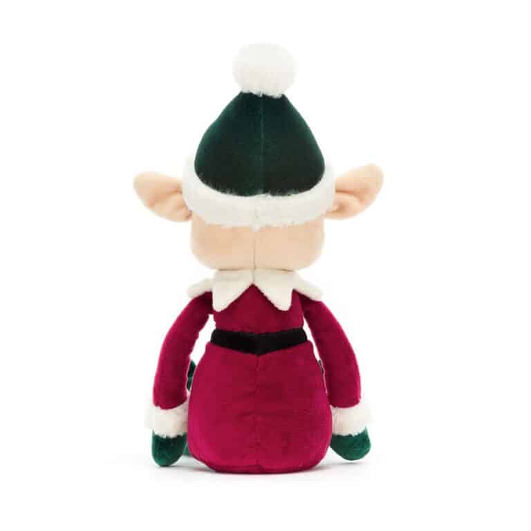 Doudou Elfe De Noël - Eldo - Jellycat