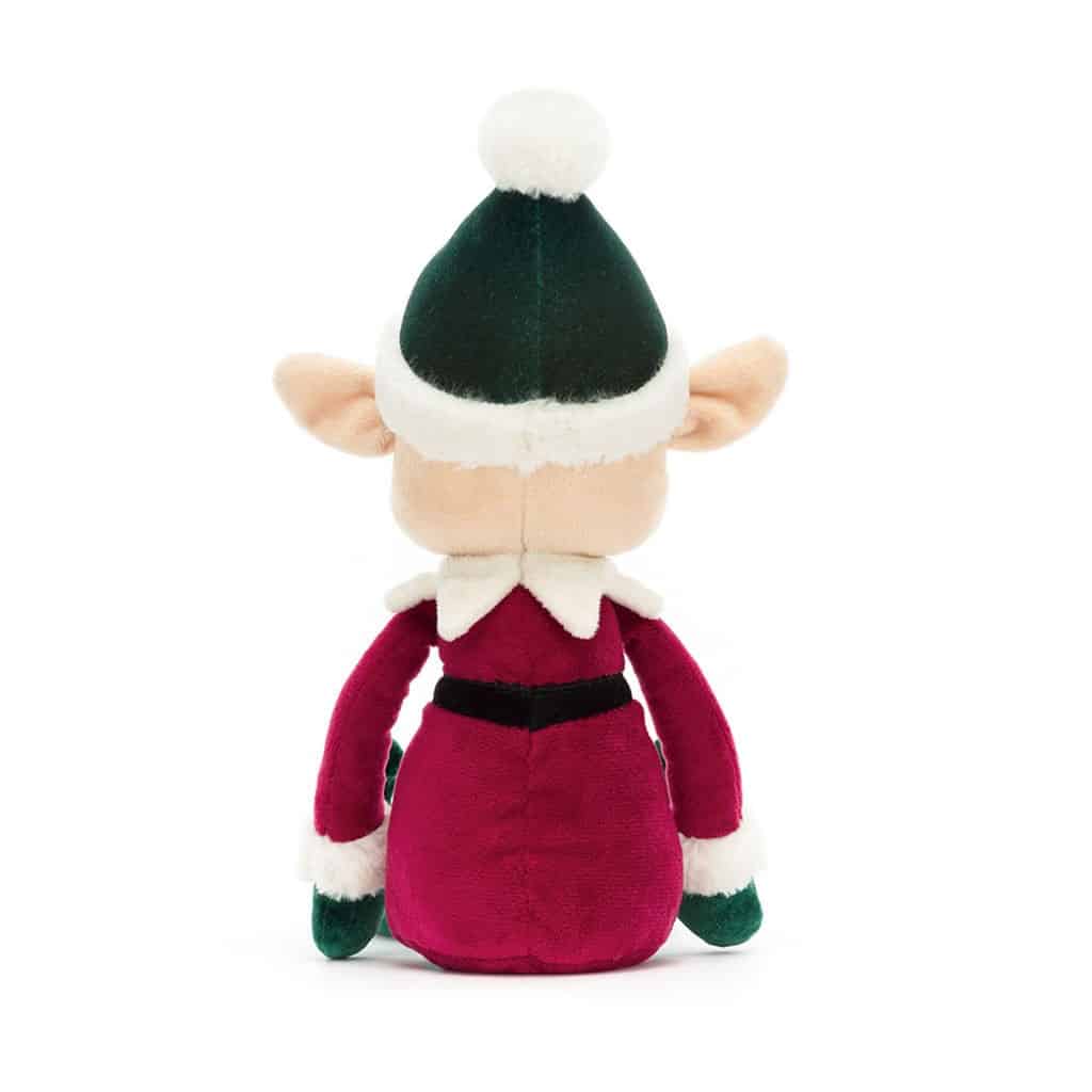 Doudou Elfe De Noël - Eldo - Jellycat