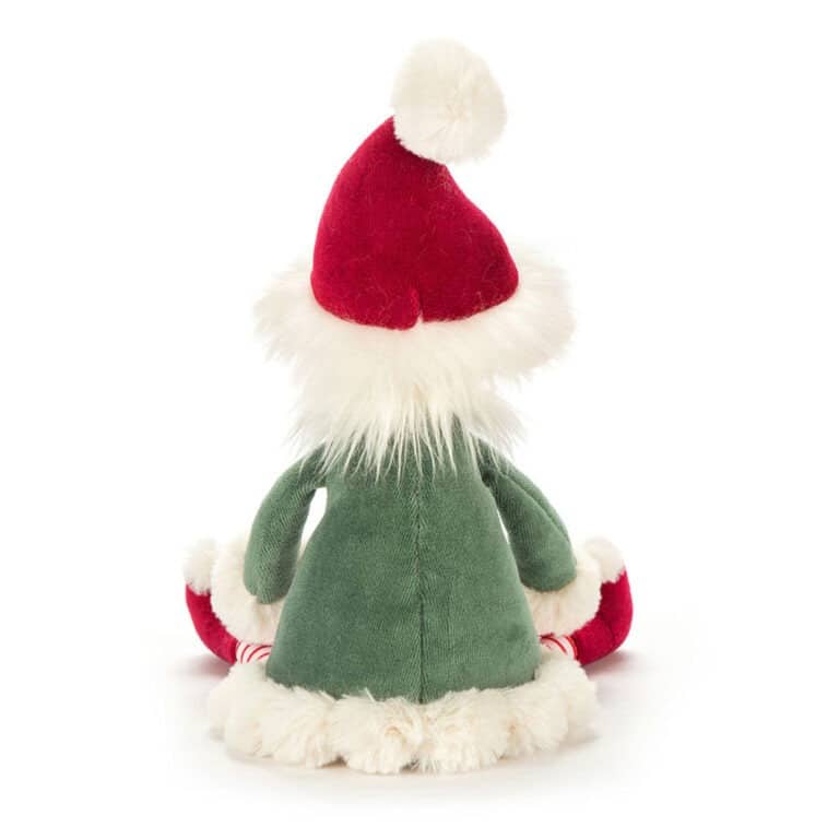 Doudou Elfe De Noël - Leffy - Jellycat