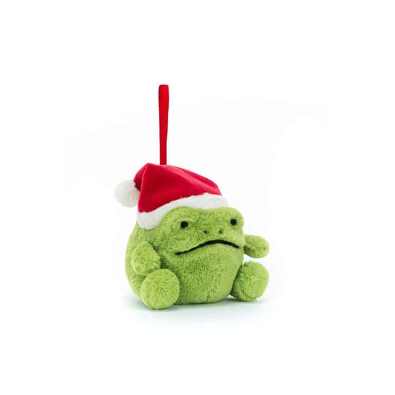 Decoration Ricky Rain Frog sapin de noel Grenouille Ricky