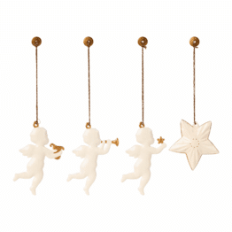 Ensemble d'ornements En Métal - Holy Night - Maileg 1