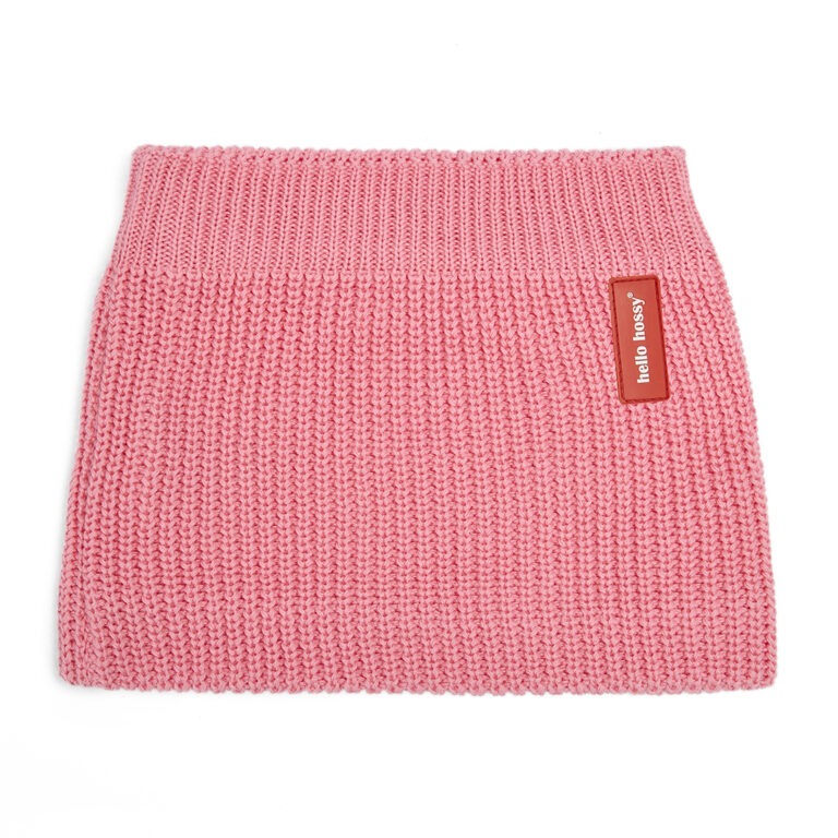 Snood pink hello hossy sur fond blanc