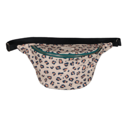 Sac banane à langer “All Over" Léopard – Mellipou - Vu de face sur fond blanc