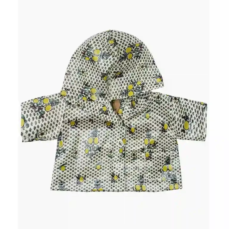 imperméable Clotaire "Antoinette" Minikane, vue de face sur fond blanc