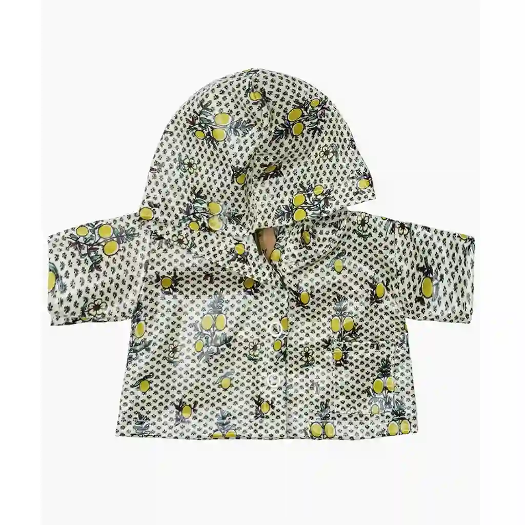 imperméable Clotaire "Antoinette" Minikane, vue de face sur fond blanc