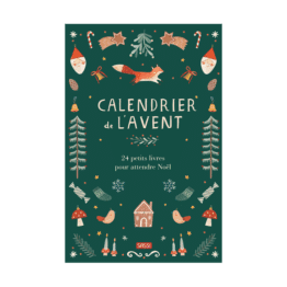 Calendrier de l’Avent – 24 petits livres pour attendre Noël – Sassi - Vu de face sur fond blanc