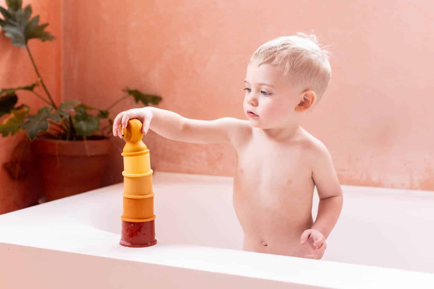 Trixie Jouet de bain Gobelets empilables – Gobelets à empiler Mr Lion - Ambiance