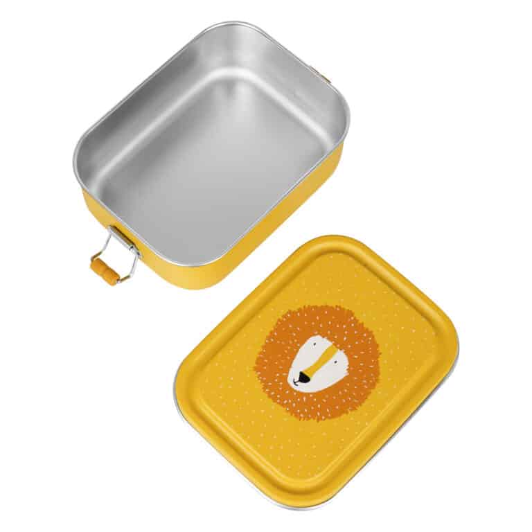 Lunch box – Mr Lion – Trixie Baby - Vue de face sur fond blanc