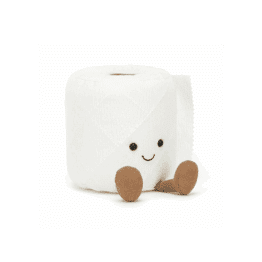 Doudou amuseable rouleau de papier toilette jellycat