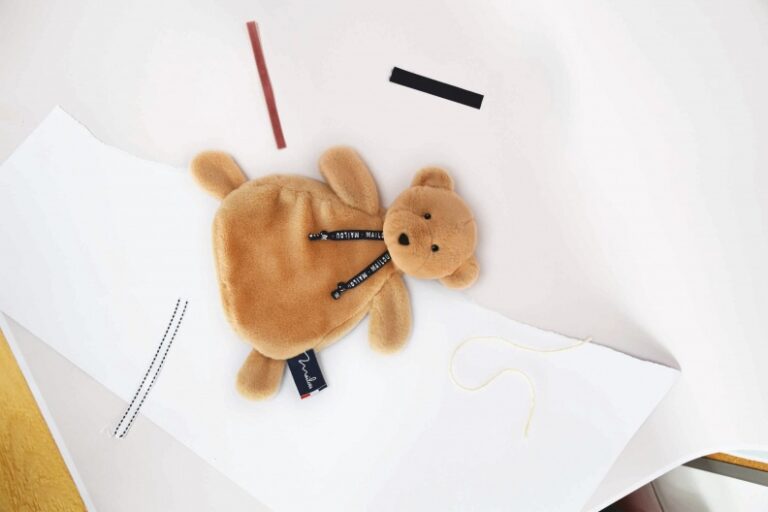 Doudou Plat Ours Dorlotin - Beige - Maïlou - ambiance