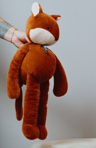 Peluche Le Renard Méloé - Fauve - Maïlou - ambiance