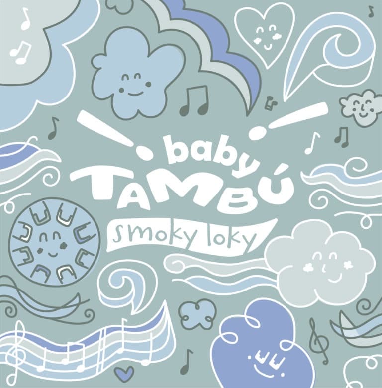 Baby Tambour Tongue Drum 7 Notes - Gris Mat - Tambu, vue de l'emballage
