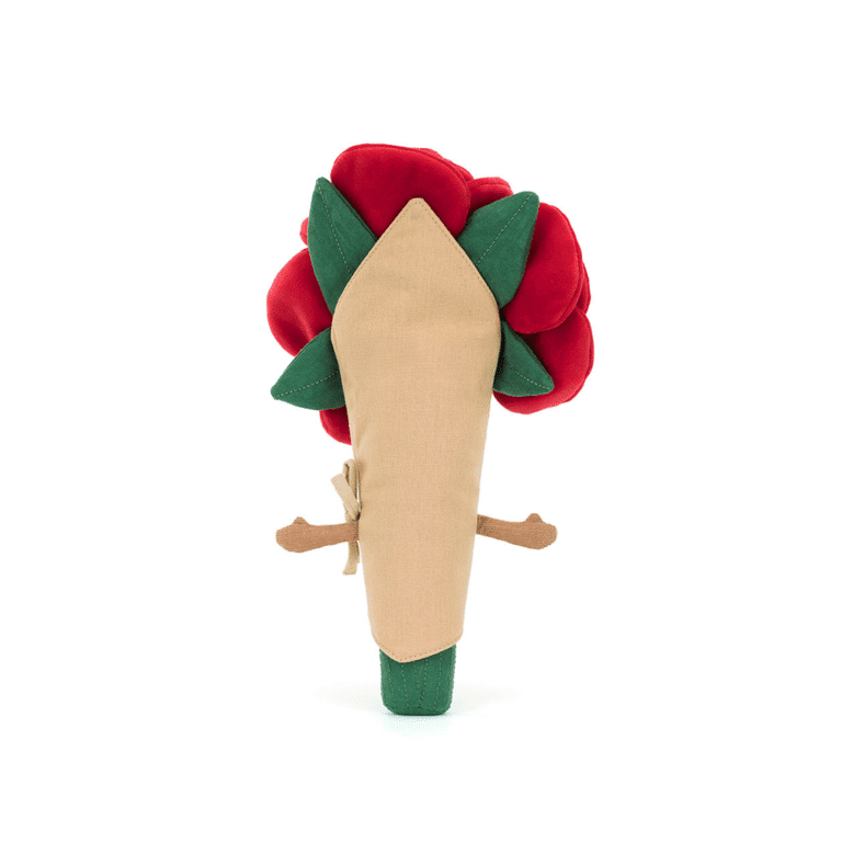 Bouquet de roses rouges jellycat
