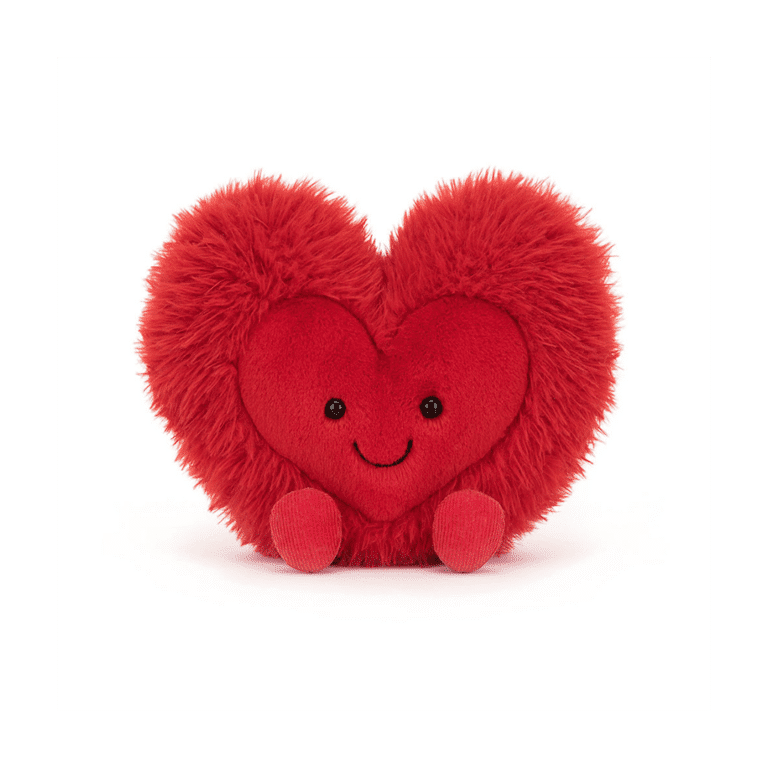 Doudou coeur beatie jellycat