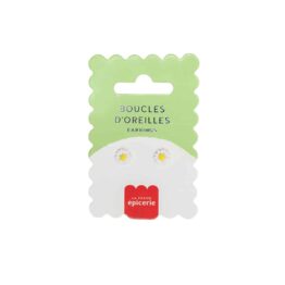 Boucles d'oreilles pâquerettes la petite épicerie