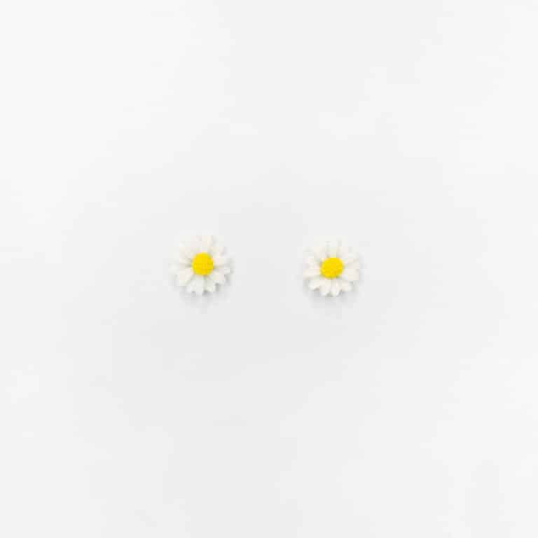 Boucles d'oreilles pâquerettes la petite épicerie