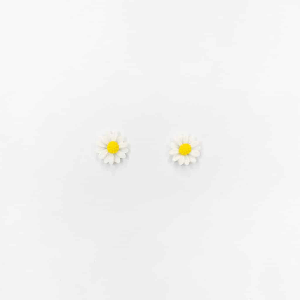 Boucles d'oreilles pâquerettes la petite épicerie