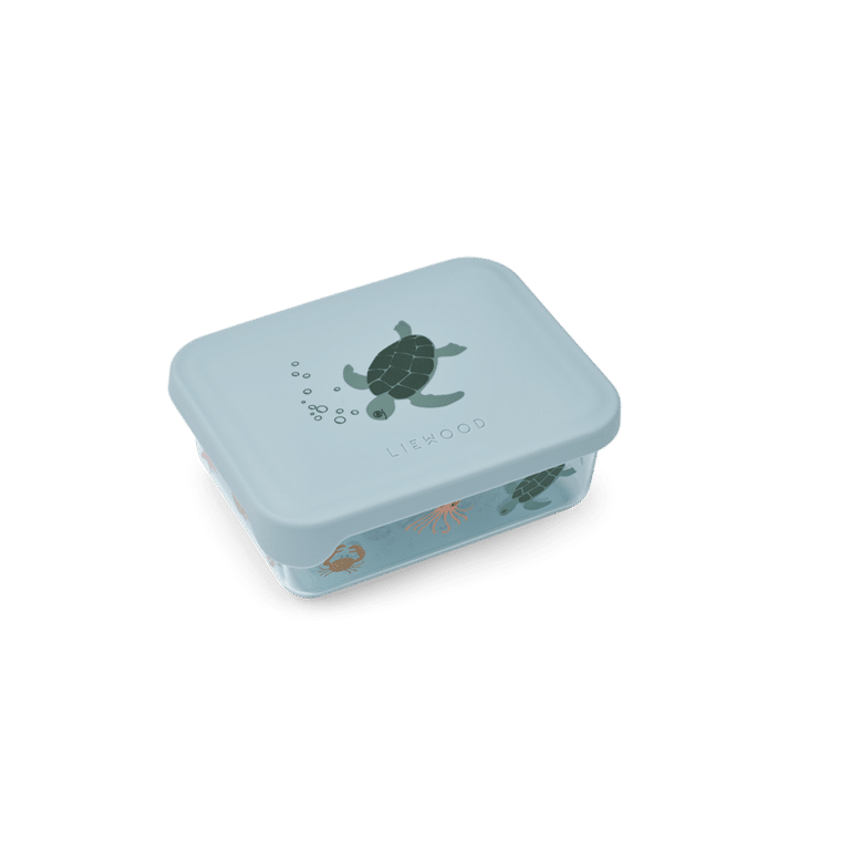 Boîte à goûter animaux marins liewood