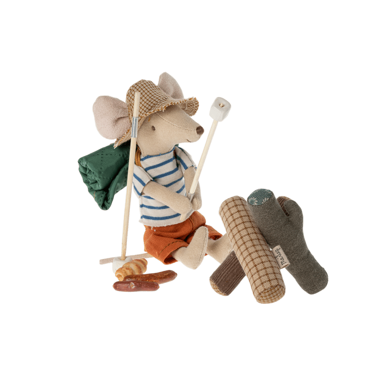 Ensemble feu de camp pour souris maileg