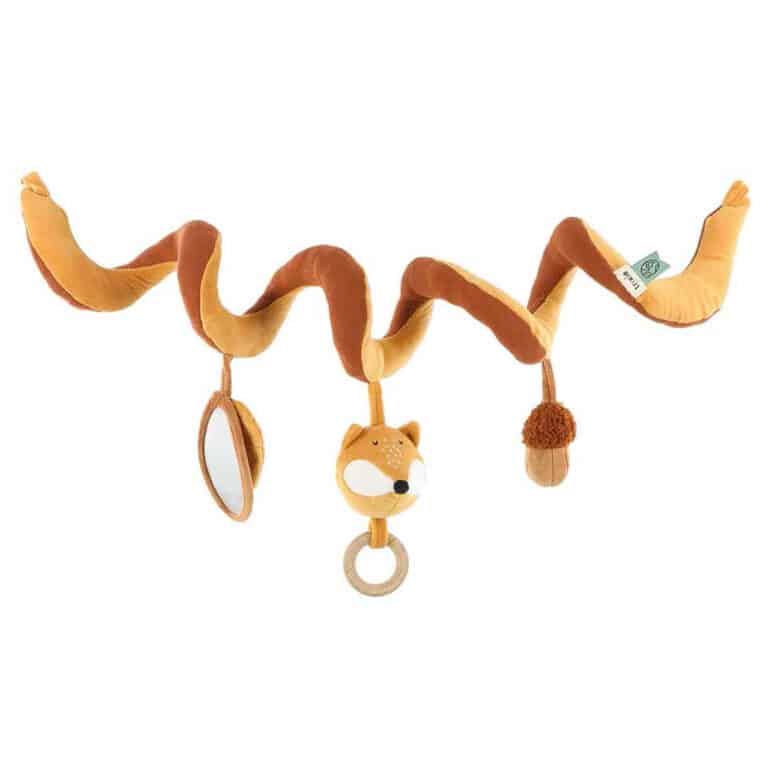 Spirale d'activité Mr renard sur fond blanc