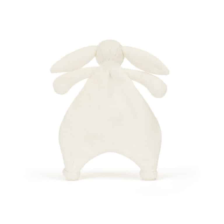 Doudou plat lapin blanc jellycat | Magasin de jouets à Vannes