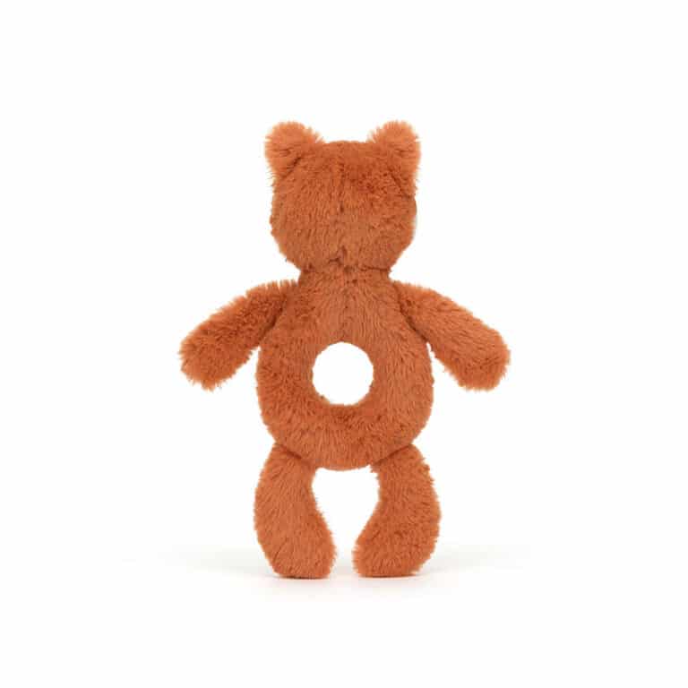 Doudou hochet renard jellycat | Magasin de jouets à Vannes