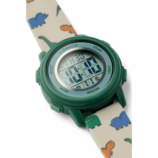 Montre silicone dinosaures enfant liewood
