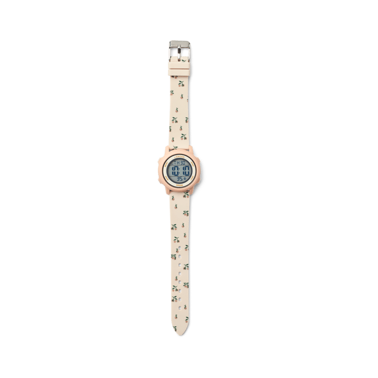 Montre en silicone pêches liewood