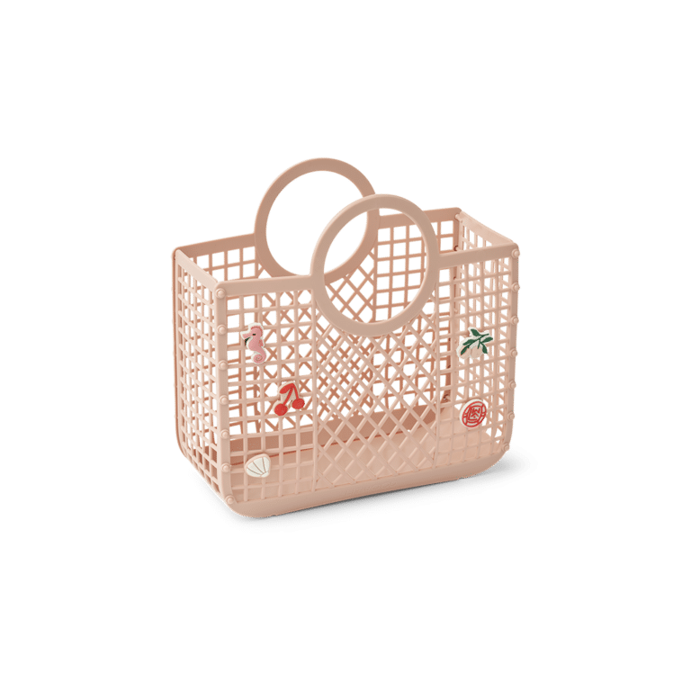 panier avec charms rose de la marque liewood