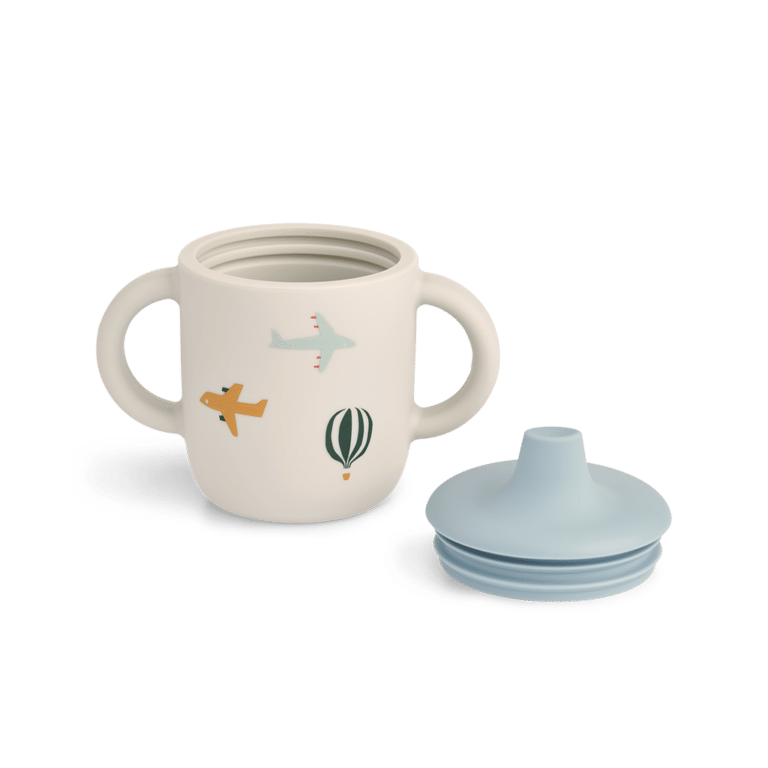 Tasse en silicone aviateur jellycat