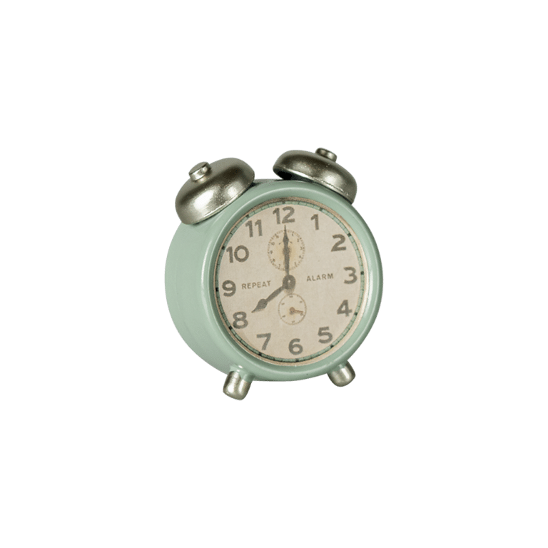 Petit réveil menthe pour souris maileg