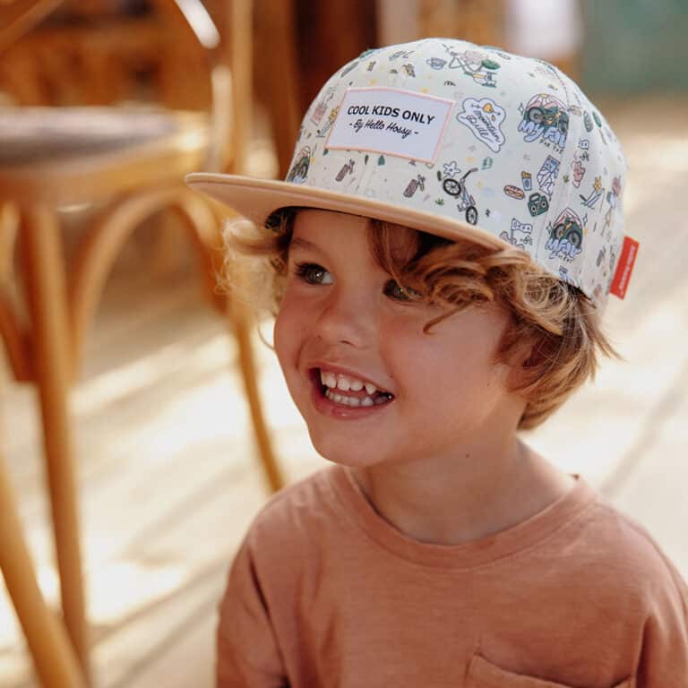 Casquette mountain ride pour enfant de la marque hello hossy