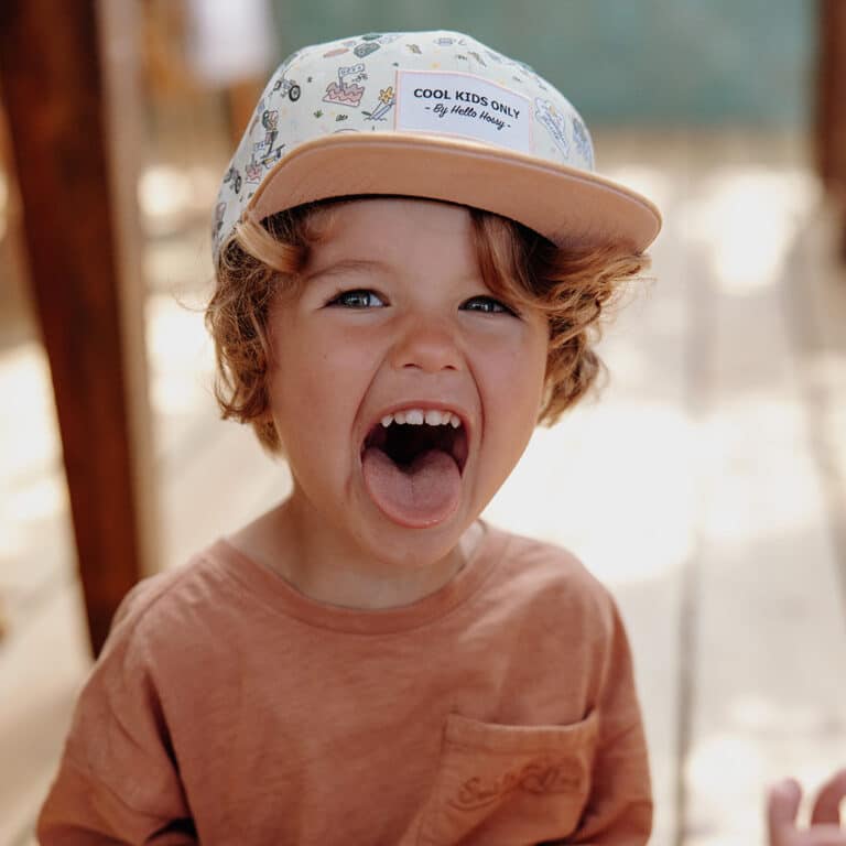 Casquette mountain ride pour enfant de la marque hello hossy