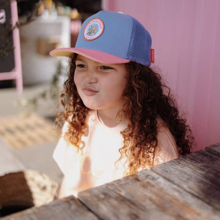 casquette patch fleet hello hossy pour enfant