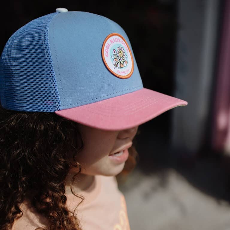 casquette patch fleet hello hossy pour enfant