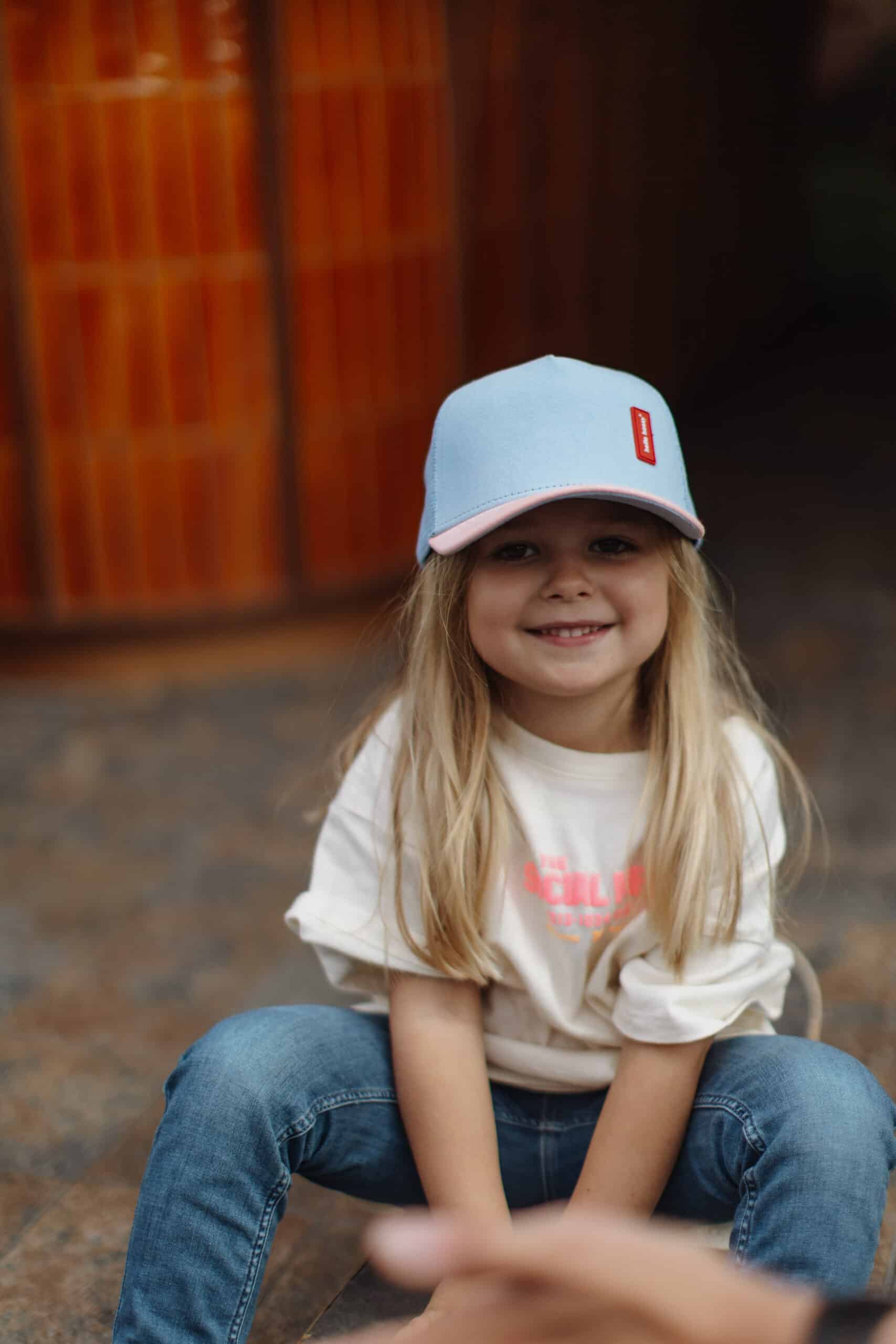 Casquette trucker enfant Rubber Hortensia – Hello Hossy - Ambiance