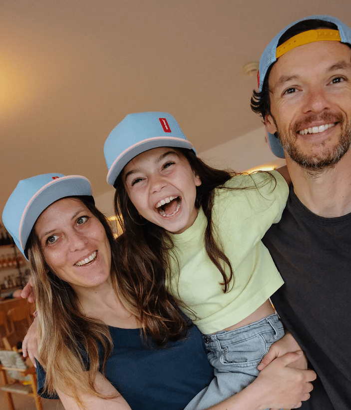 Casquette trucker maman Rubber Hortensia – Hello Hossy - Ambiance