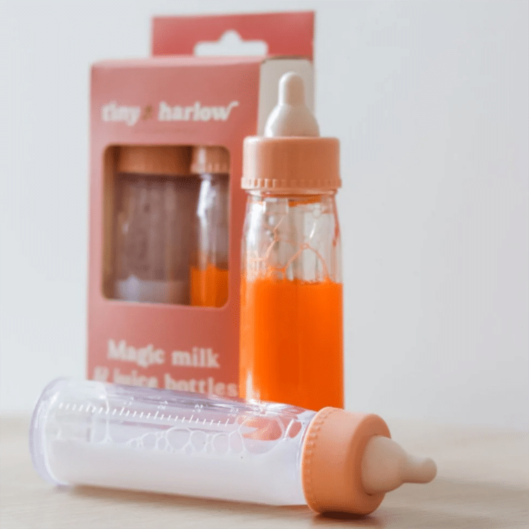 Coffret duo de biberons magiques de la marque tiny harlow | Magasin de jouets à Vannes
