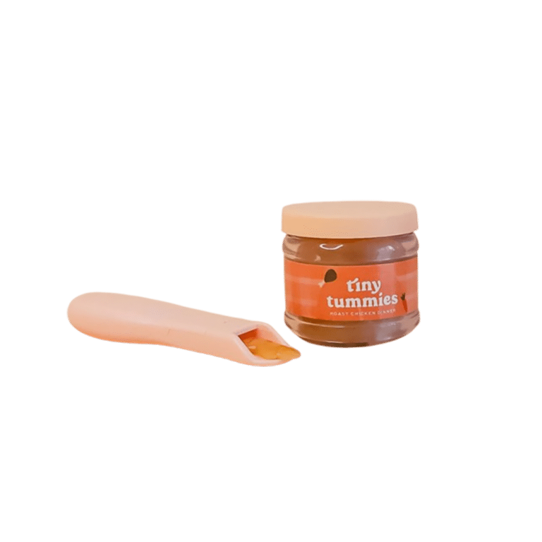 Petit pot poulet carotte pour poupée de la marque tiny harlow