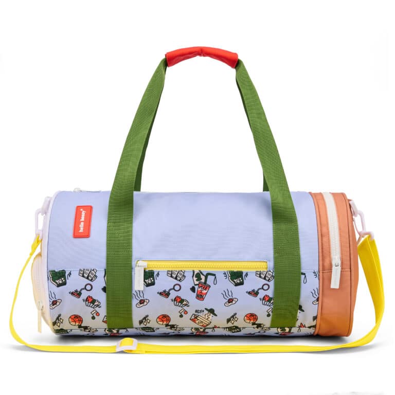 Sac de Sport Dunk – Hello Hossy - Vu de face sur fond blanc