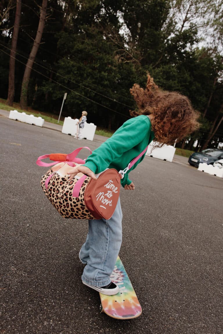 Sac de sport & weekend Léopard – Le modèle iconique pour les kids aventuriers - Ambiance