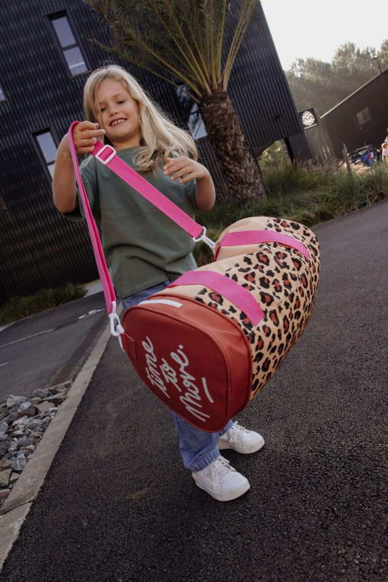 Sac de sport & weekend Léopard – Le modèle iconique pour les kids aventuriers - Ambiance